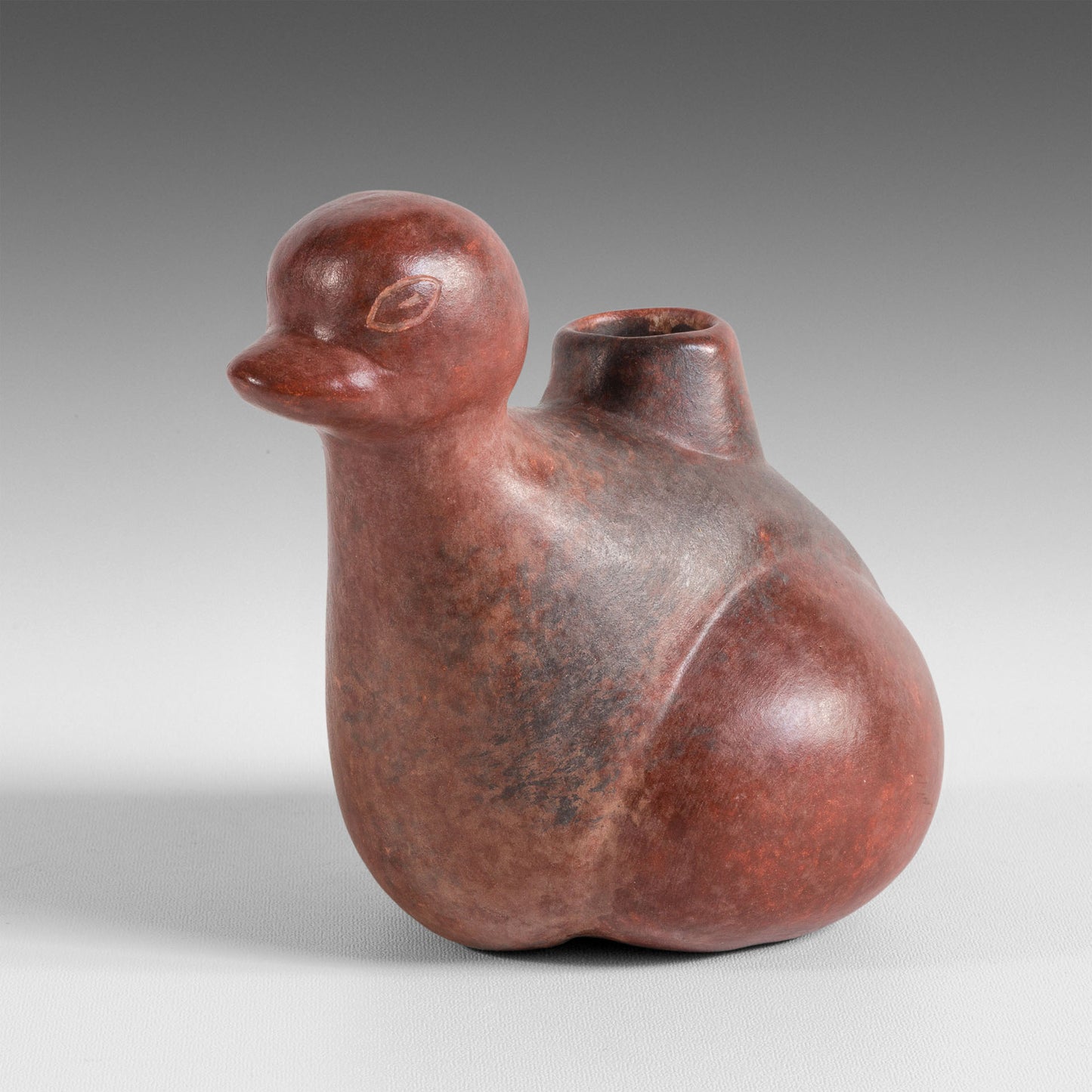 Vase canard rouge Colima