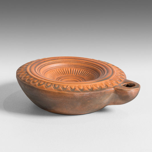 Lampe à huile aux oves