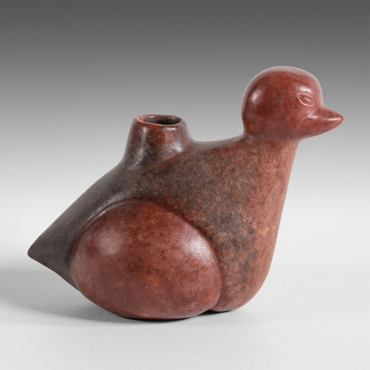 Vase canard rouge Colima