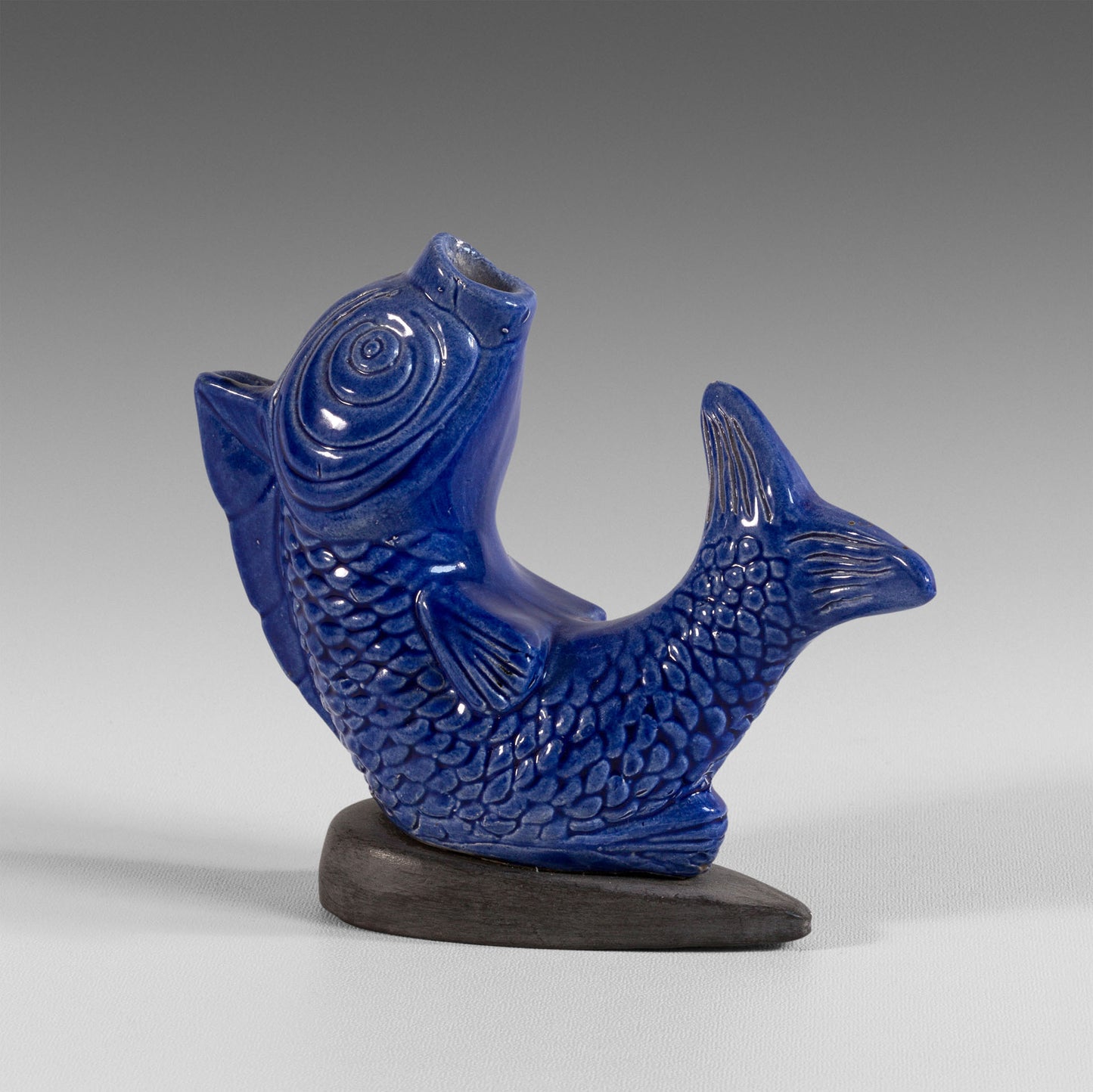 Poisson encrier bleu