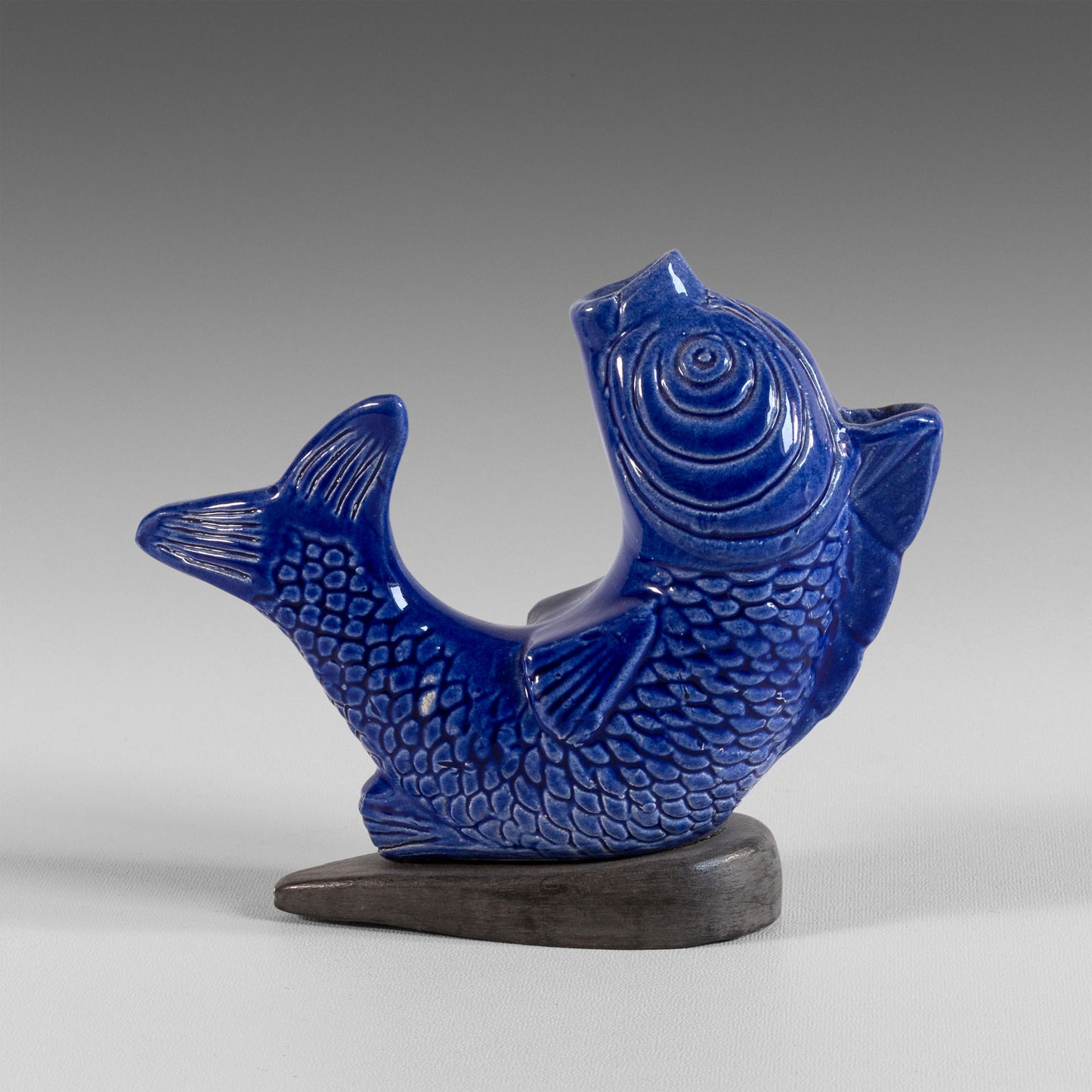 Poisson encrier bleu