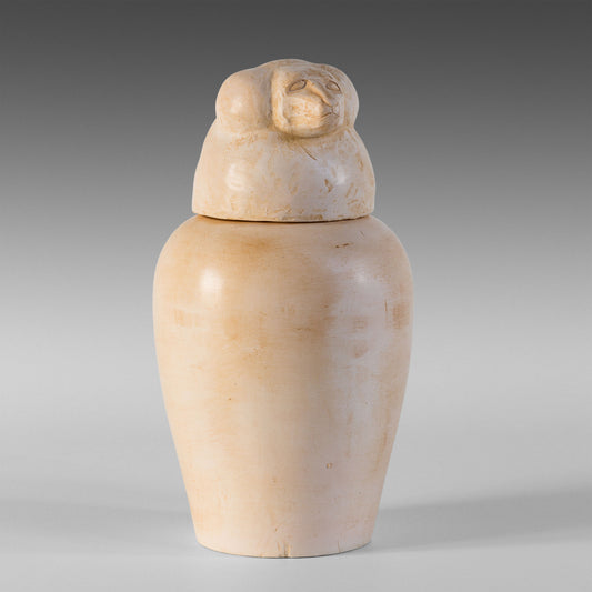 Vase canope Hapi « Tête de babouin »