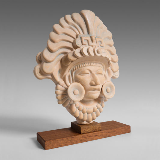 Masque à plumes