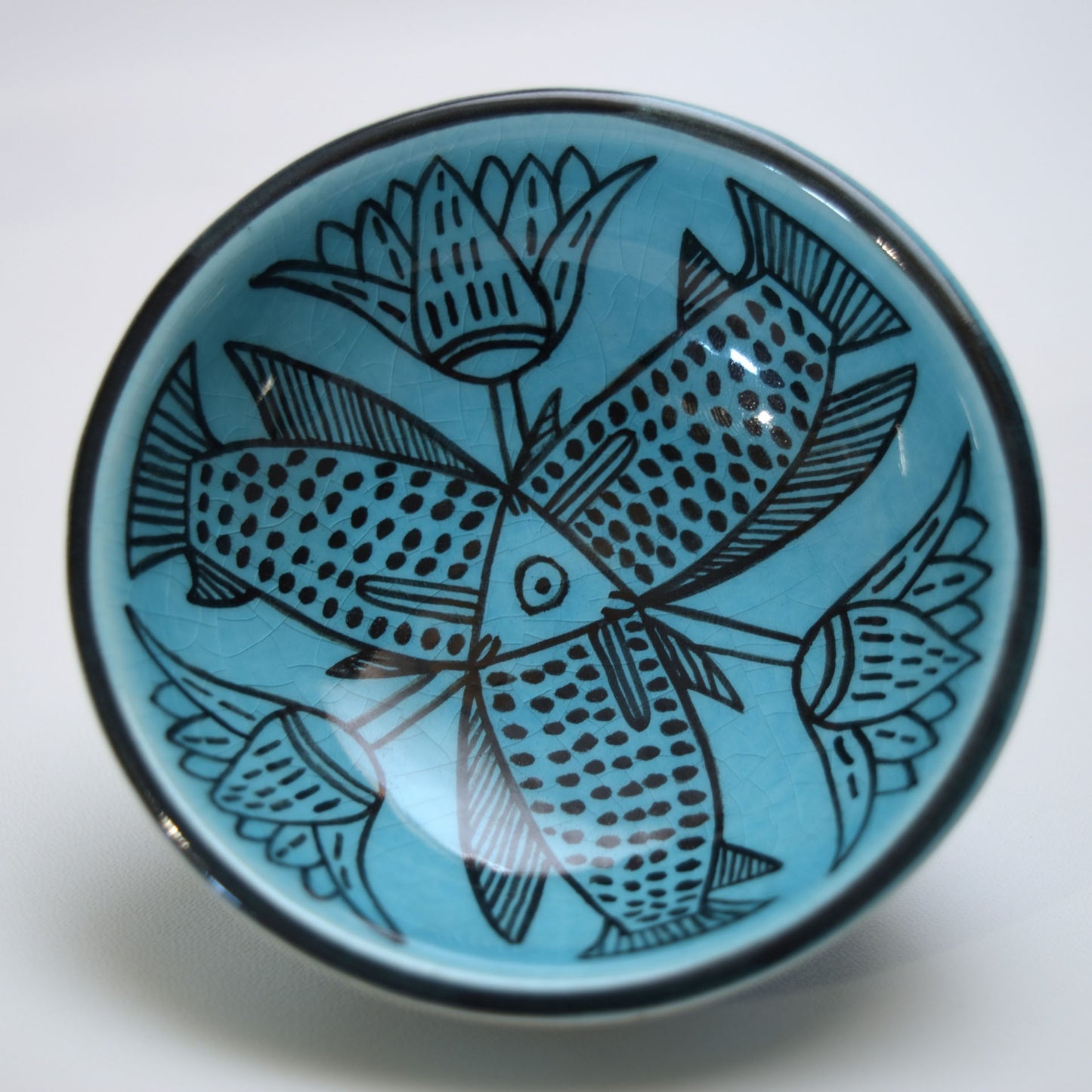 Coupelle aux trois poissons