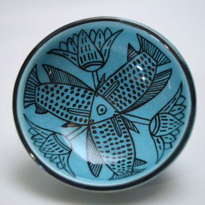Coupelle aux trois poissons