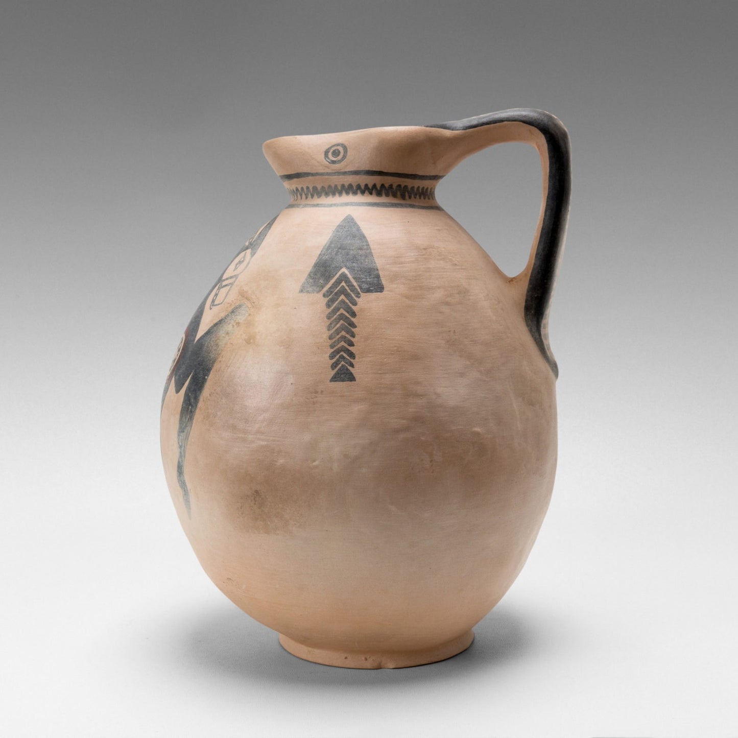 Cruche chypro-archaïque bouquetin