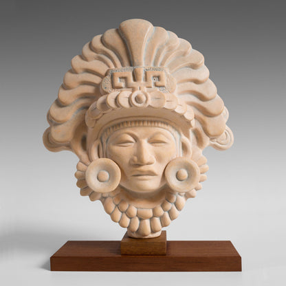 Masque à plumes