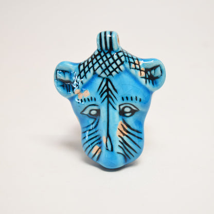 Pendentif tête de lion