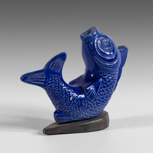 Poisson encrier bleu