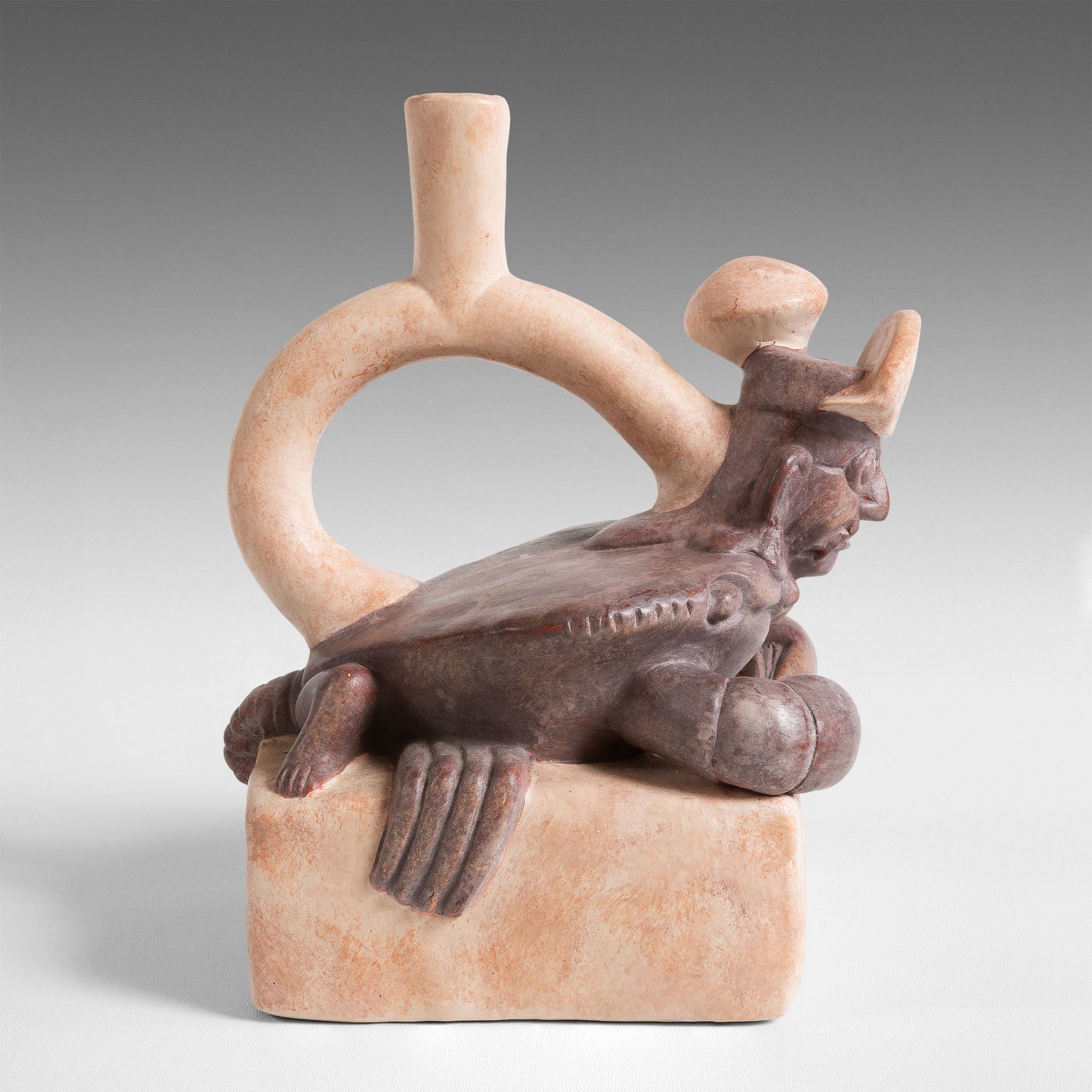 Vase étrier crabe Mochica