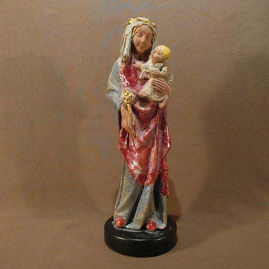 Vierge à l'enfant debout