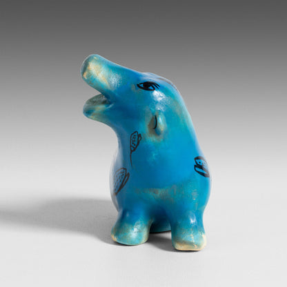 Hippopotame assis de la vallée du Nil