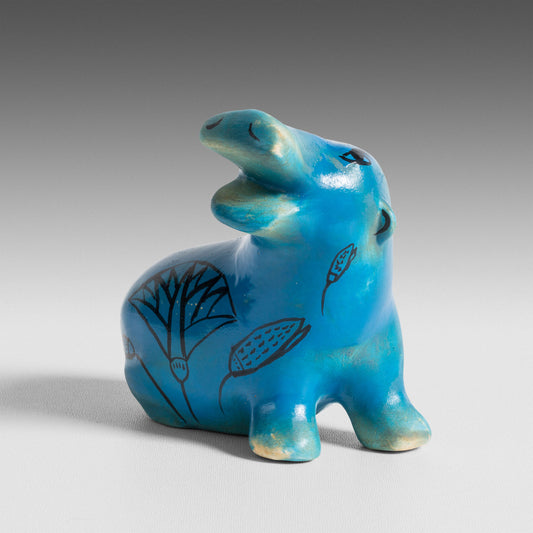 Hippopotame assis de la vallée du Nil